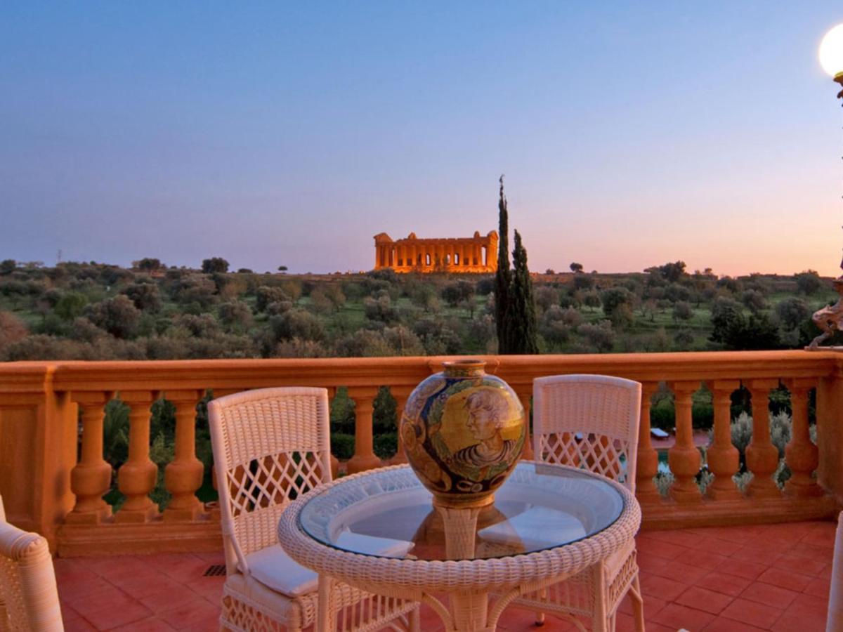 Villa Athena Resort Αγκριτζέντο Εξωτερικό φωτογραφία View of the Acropolis from the hotel